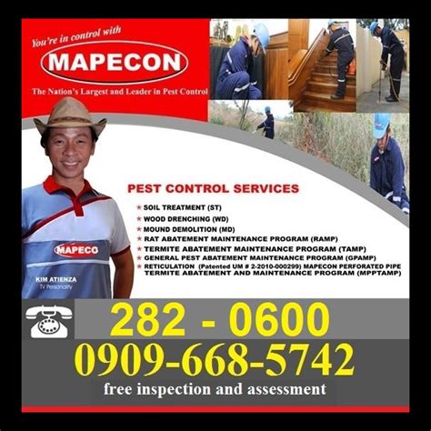 Mapecon Pest Control Davao Branch Davao City .